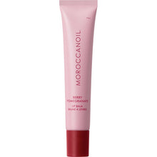 Load image into Gallery viewer, Pink lip balm tube with 'Moroccanoil' branding on a white background