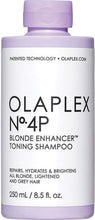 Load image into Gallery viewer, Olaplex No.4P Blonde Enhancer Toning Shampoo 250ml