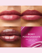 Load image into Gallery viewer, Lipstick shade swatches labeled 'Berry Pomegranate' on a neutral background
